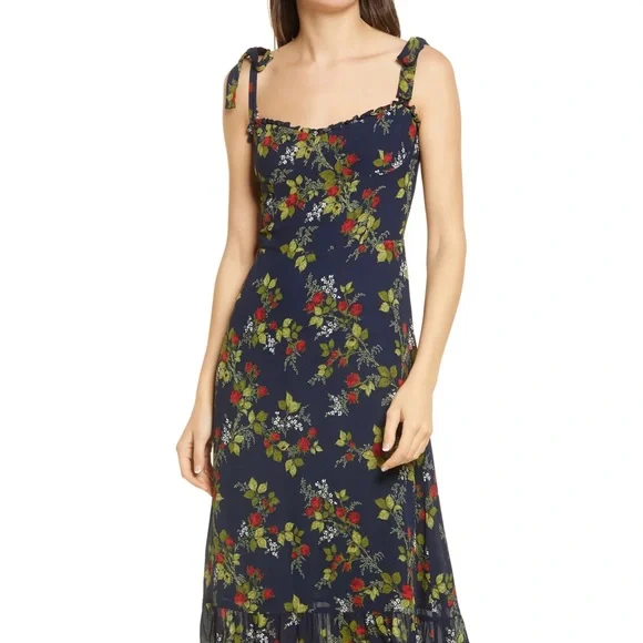 Reformation Nikita dress in Bordeaux size 10 - Picture 8 of 10